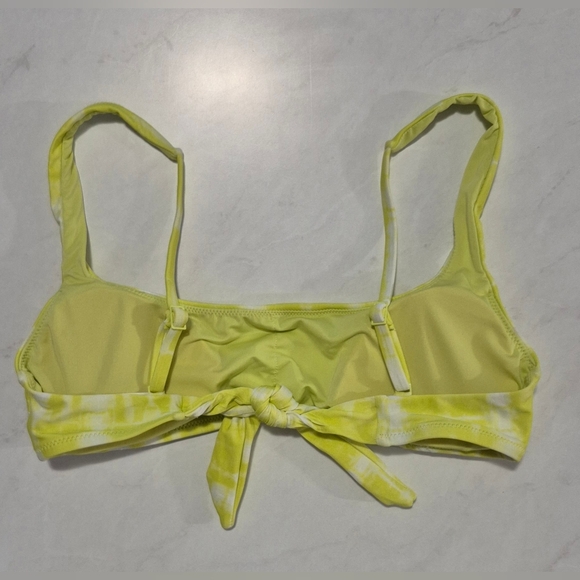 Aerie Tie Back Scoop Bikini Top - Size M - Picture 7 of 10